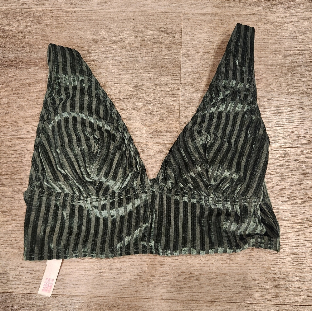 Victoria's Secret PINK Bralette Velvet